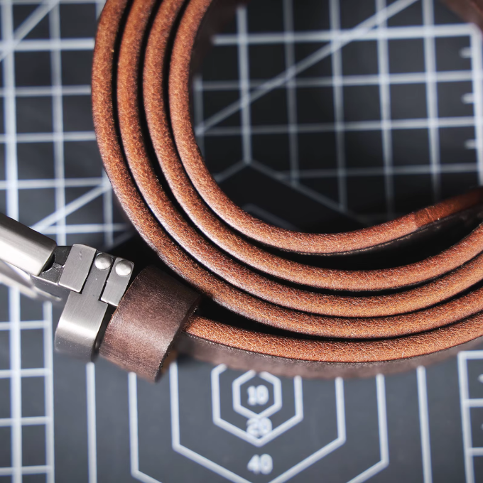 The Buckhorn Full-Grain Leather Belt