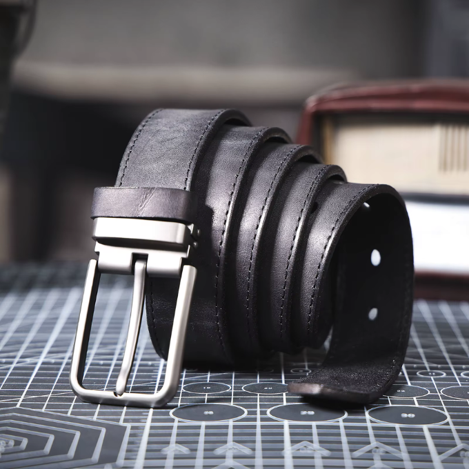 The Buckhorn Full-Grain Leather Belt
