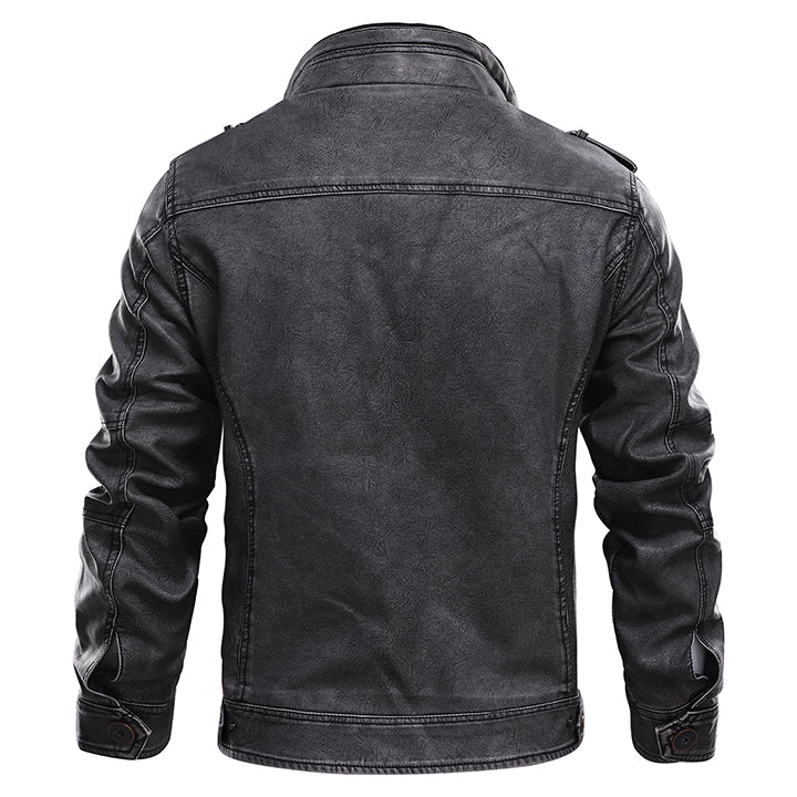 Aldrenne™ Heritage Leather Jacket