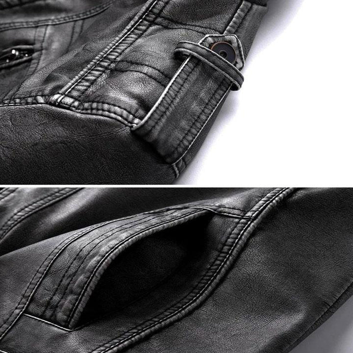 Aldrenne™ Heritage Leather Jacket