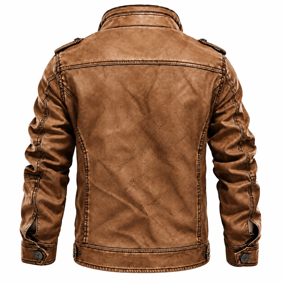 Aldrenne™ Heritage Leather Jacket